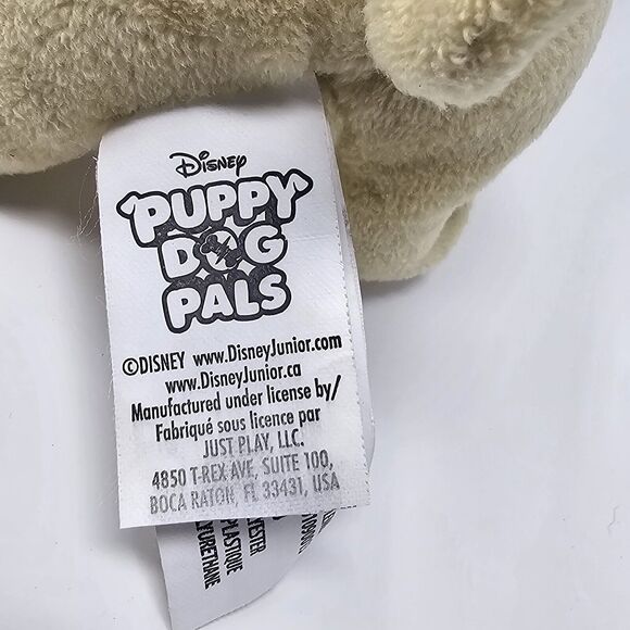 Rolly Pug Puppy Dog Pals Disney Junior 6” Stuffed Animal Toy Plush Brown Small - Picture 11 of 12